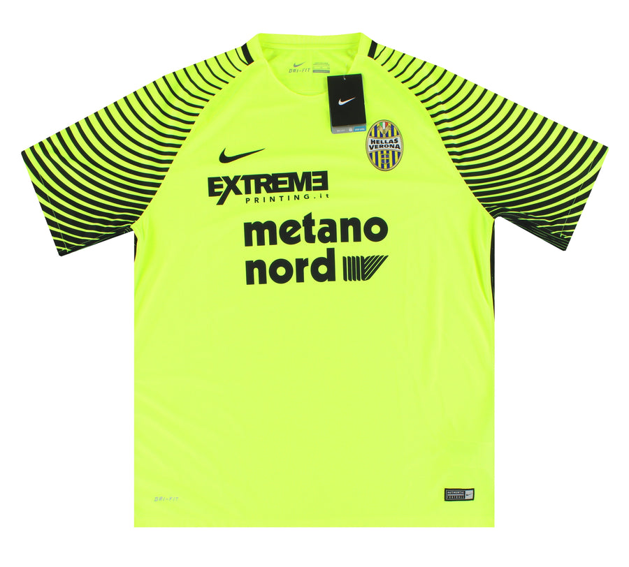 2016-17 Hellas Verona Nike Goalkeeper Shirt *w/tags* XL
