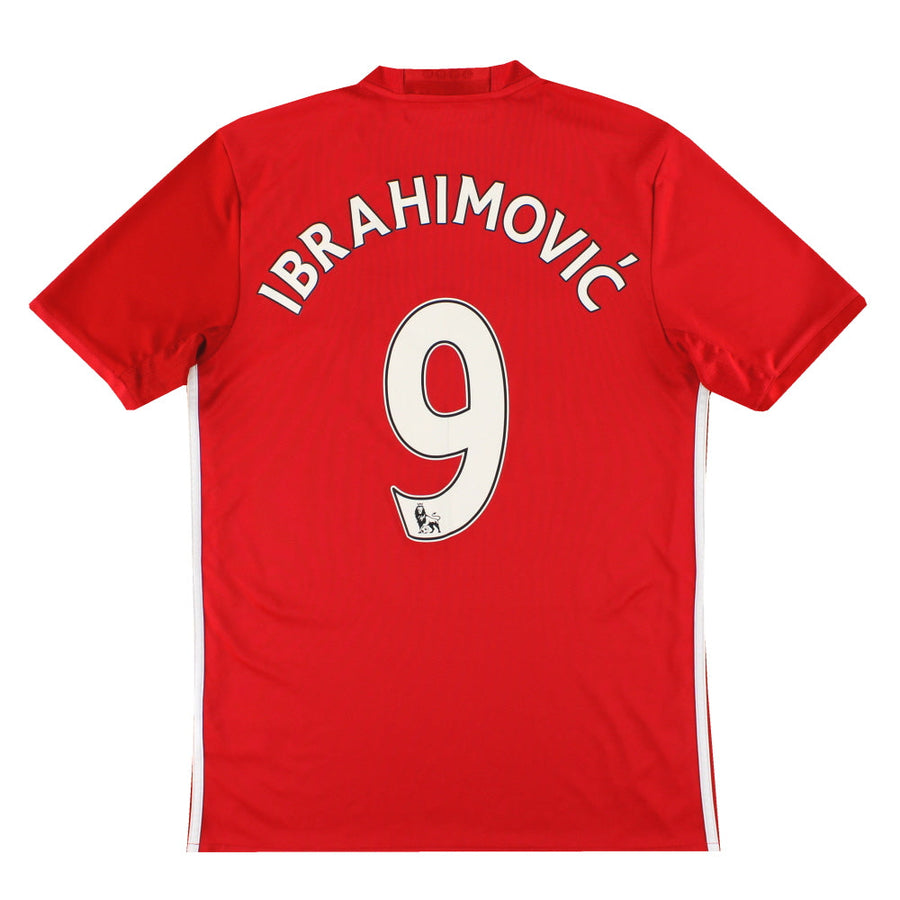 Camiseta de Casa Manchester United 2016-17 adidas Ibrahimovic #9 M
