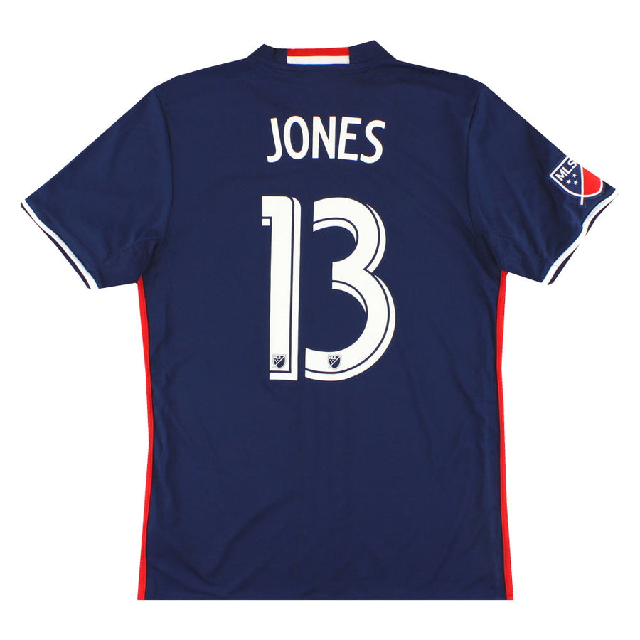 Camiseta Adidas de Local New England Revolution 2016-17 Jones #13 M