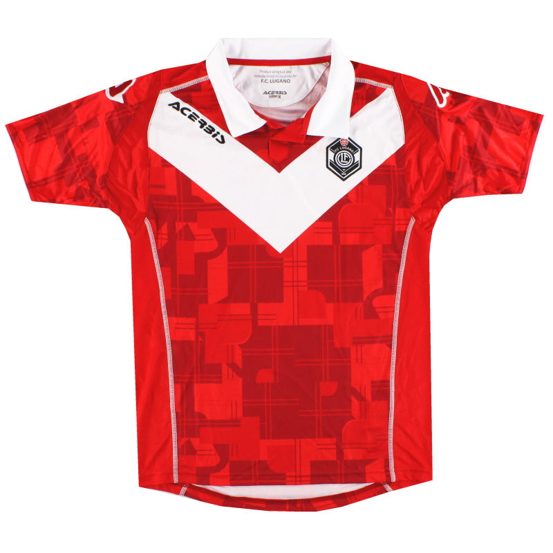2016-18 FC Lugano Acerbis Tercera Camiseta *Nueva en caja* M