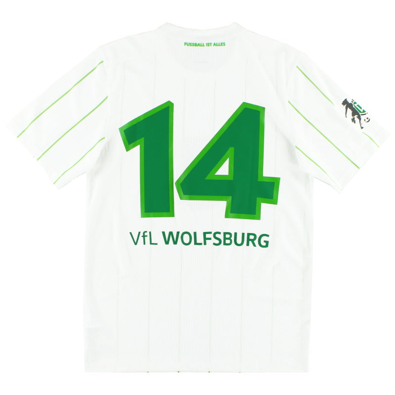 Camiseta de visitante del Wolfsburg, problema de partido 2016-18 #14 S