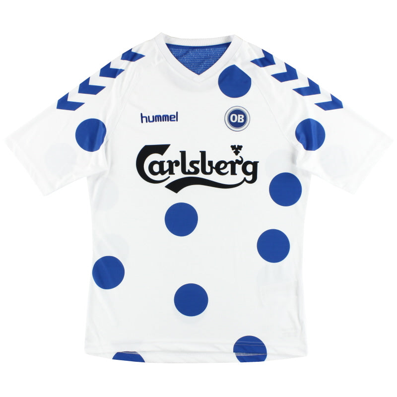 Camiseta de entrenamiento Hummel del Odense BK 'April Fools' 2016 *Como nueva* M