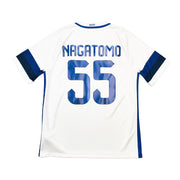 Camiseta de visitante 2016/17 Inter de Milán Nagatomo #55 (L) Nike