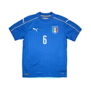 2016/17 Italia Candreva #6 Camiseta de local (M) Puma