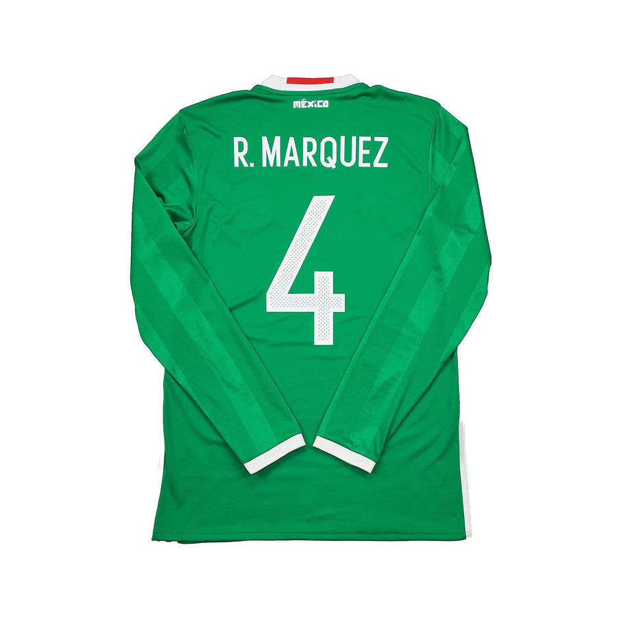 Camiseta de local de manga larga México 2016/17 Márquez #4 (M) Adidas