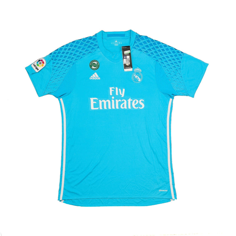 2016/17 Real Madrid *BNWT* GK Shirt (L) Adidas