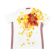 Camiseta de visitante 2016/17 España Pedro #11 (XL) Adidas