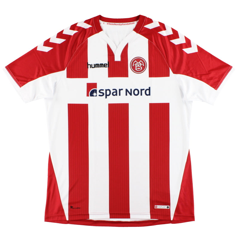 Camiseta de local Hummel del Aalborg BK 2017-18 L