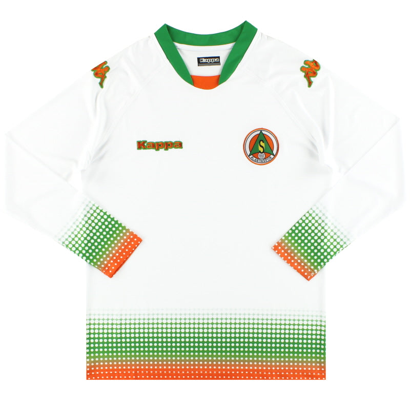 Camiseta Alanyaspor Kappa Visitante 2017-18 Manga Larga *Como Nueva* XXL