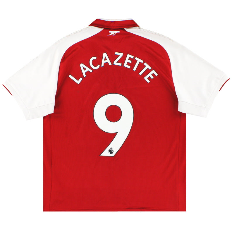 Camiseta Arsenal Puma Local 2017-18 Lacazette #9 Talla L