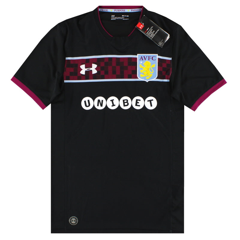 Camiseta Visitante Aston Villa Under Armour 2017-18 *con etiquetas* S