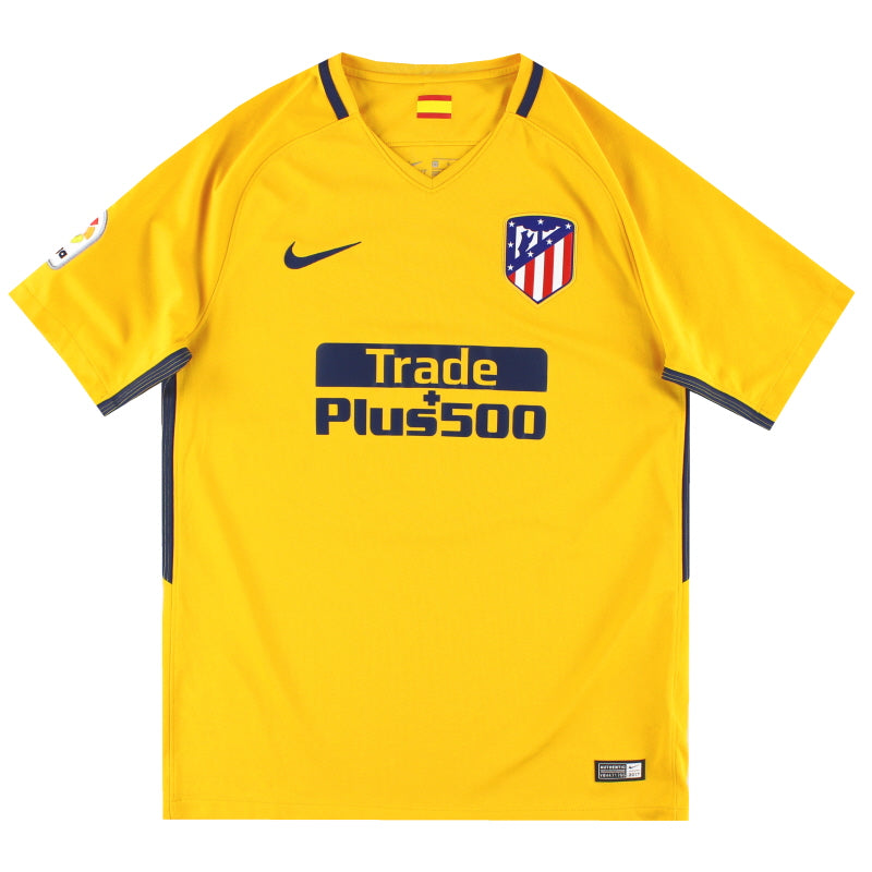 Camiseta de visitante Nike del Atlético de Madrid 2017-18 *Impecable* XXL