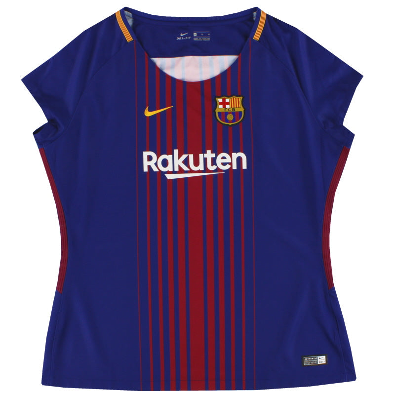 2017-18 Barcelona Nike Camiseta Local Mujer XL