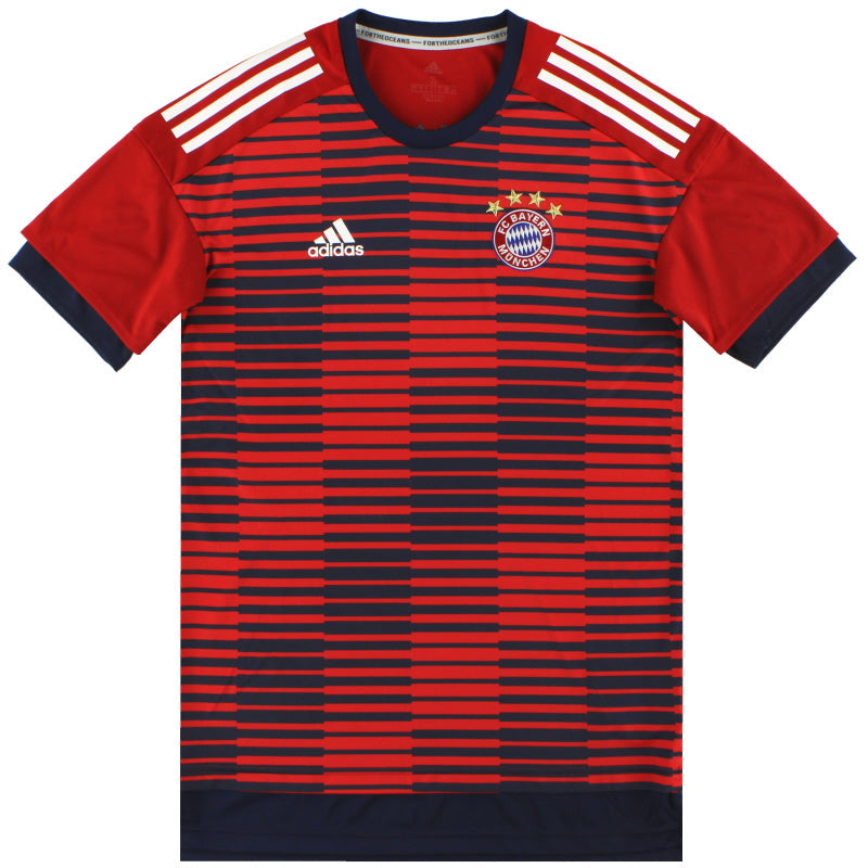 Camiseta prepartido adidas del Bayern de Múnich 2017-18 S