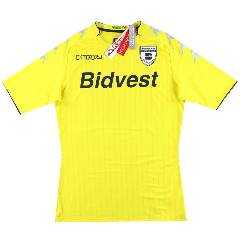 Camiseta Kappa Kombat visitante Bidvest Wits 2017-18 *con etiquetas* L