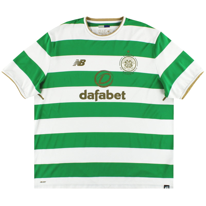 Camiseta local del Celtic New Balance Lisbon Lions 50th 2017-18 XL