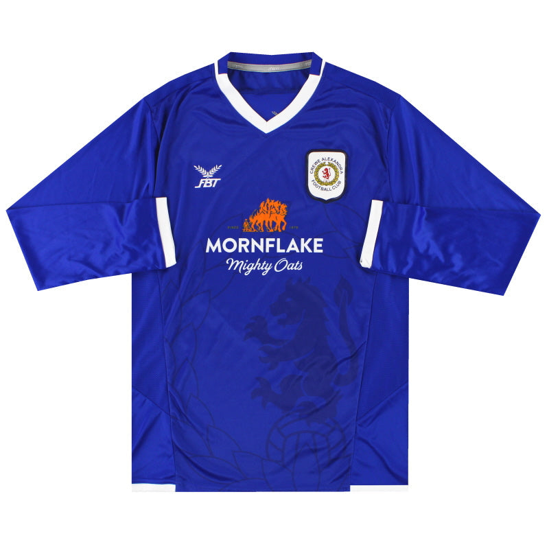 Camiseta Visitante Crewe Alexandra 2017-18 Manga Larga *Como Nueva*