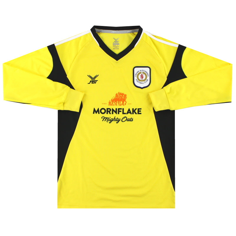 Camiseta de portero del Crewe Alexandra 2017-18 L/S *Como nueva*