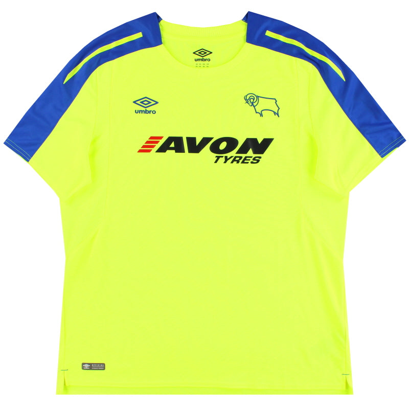 Camiseta de visitante Umbro del Derby County 2017-18 XXL