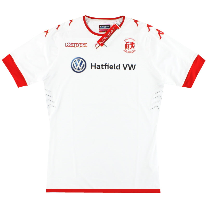 Camiseta Visitante Kappa Kombat Highlands Park FC 2017-18 *con etiquetas* XL