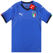 Camiseta Titular Italia Puma Auténtica 2017-18 *NUEVA EN CAJA* L