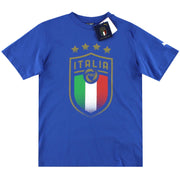 Camiseta gráfica Puma Italia 2017-18 *con etiquetas* XL.Niños
