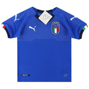 2017-18 Italia Puma Camiseta Local *BNIB* XS.Niño