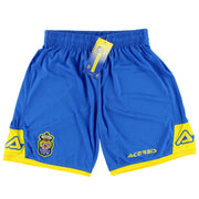 2017-18 Las Palmas Acerbis Pantalones cortos de local*Nuevos con etiquetas* 2XS XS