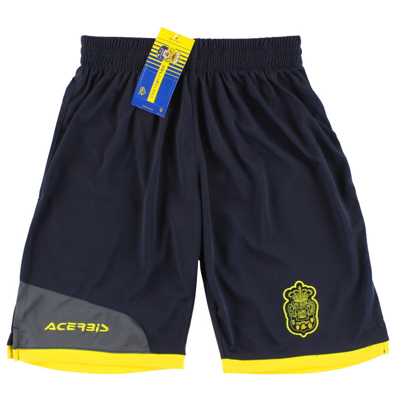 2017-18 Pantalones cortos de entrenamiento Las Palmas Acerbis *NUEVOS EN CAJA* XS