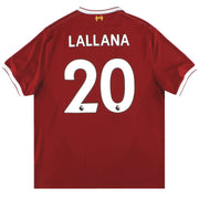 Camiseta Local Liverpool New Balance '125 Años' 2017-18 Lallana #20 XL