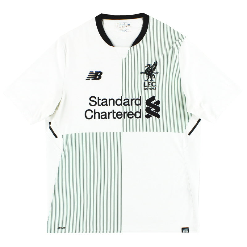 Camiseta visitante New Balance '125 Years' del Liverpool 2017-18 L