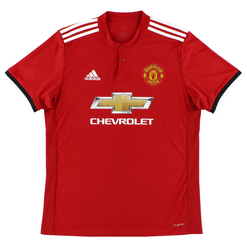 Camiseta de casa adidas del Manchester United 2017-18 *Impecable* M