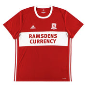 2017-18 Middlesbrough adidas Camiseta Local M