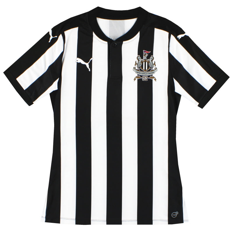 Camiseta local Puma auténtica del Newcastle '125 Años' 2017-18 Talla L