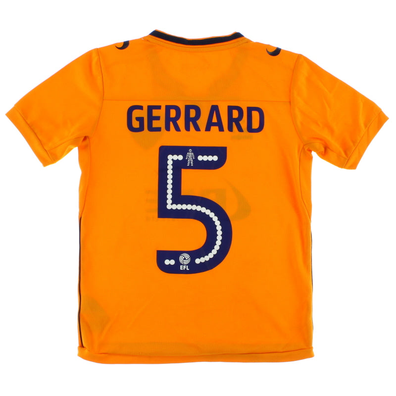 2017-18 Oldham Sondico Camiseta Visitante Gerrard #5 Y
