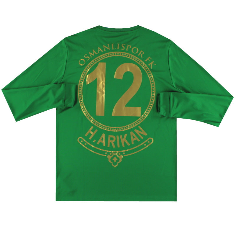 2017-18 Camiseta Portero Nike Emitida para Partido Osmanlispor H. Arikan #12 *Como Nueva* XL