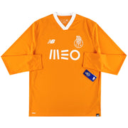 Camiseta de la segunda equipación del Oporto 2017-18 New Balance, manga larga *A ESTRENAR Y EN CAJA*