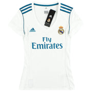 Camiseta de local de mujer adidas del Real Madrid 2017-18 *NUEVA EN CAJA* XXS