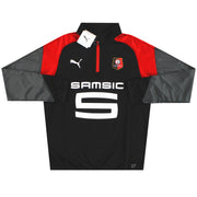 Sudadera de entrenamiento Puma con cremallera de 1/4 del Stade Rennais 2017-18 *A ESTRENAR EN CAJA* XL