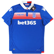 Camiseta Macron Visitante Stoke City 2017-18 *NUEVA EN CAJA* XXL
