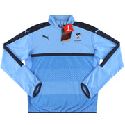 2017-18 Sydney FC Puma Sudadera Entrenamiento 1/4 Cremallera *A ESTRENAR* M