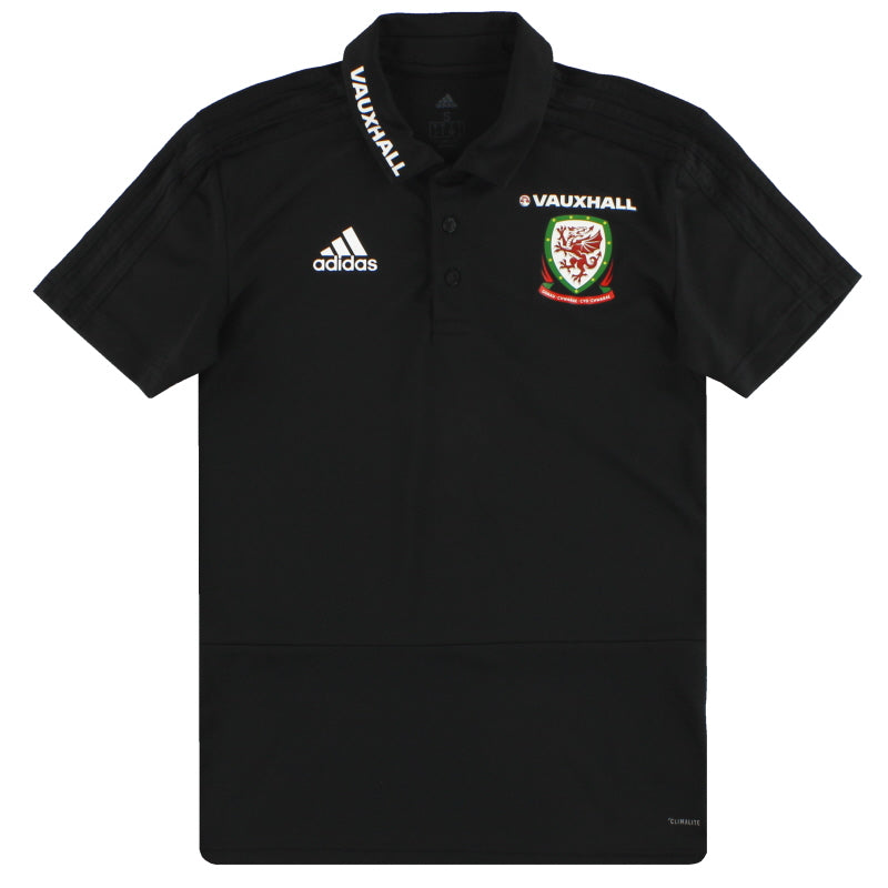 Polo de Gales adidas, de jugador, temporada 2017-18 *Impecable* S