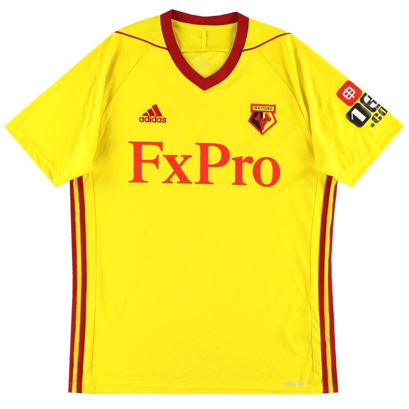 Camiseta de casa del Watford 2017-18 adidas Talla M