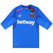 2017-18 West Ham Umbro Camiseta de Portero *con etiquetas* S
