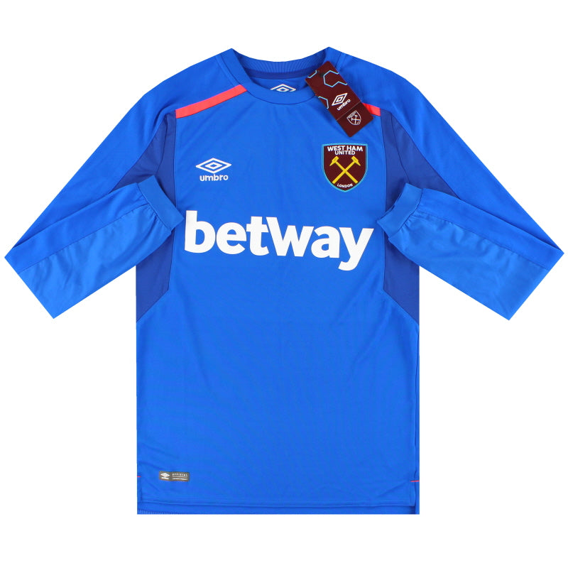 2017-18 West Ham Umbro Camiseta de Portero *con etiquetas* S