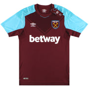 Camiseta Umbro West Ham Local 2017-18 *con etiquetas* L