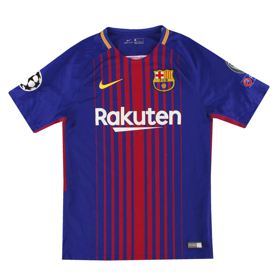2017-18 Camiseta de la primera equipación del Barcelona Nike Talla S