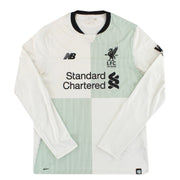 Camiseta Visitante Manga Larga Liverpool New Balance '125 Años' 2017-18
