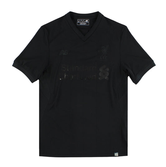 2017-18 Liverpool New Balance '125 Years' Blackout Shirt M