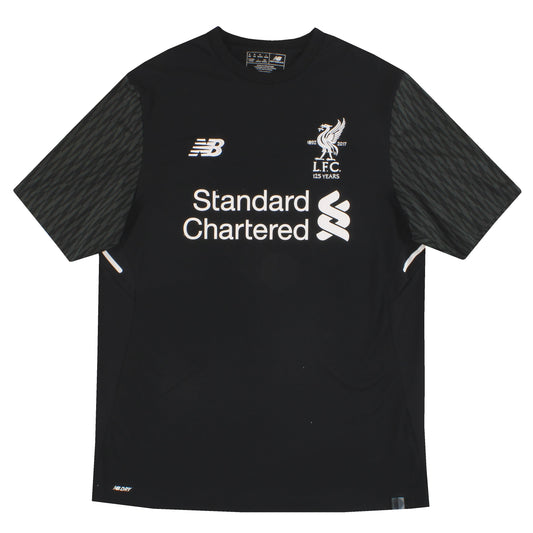 2017-18 Liverpool New Balance '125 Years' Goalkeeper Shirt M